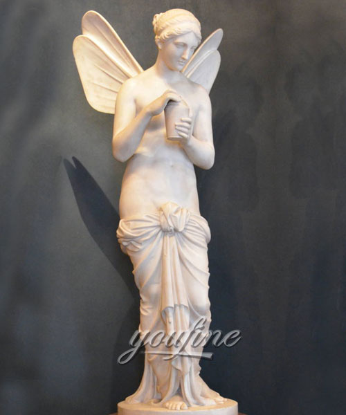 Angel wings sculpture marble statues for sale