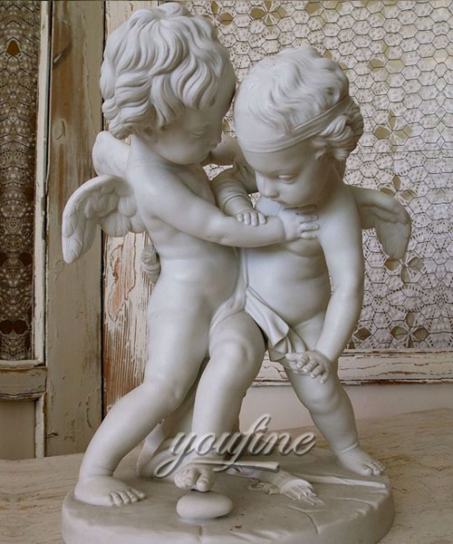 Baby angel figurines Marble Statues for decoration