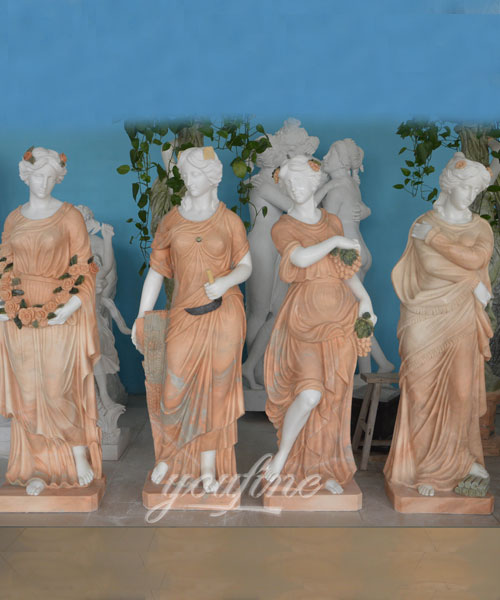 Garden Beautiful Four Season Ladies marble for outdoor decor on selling