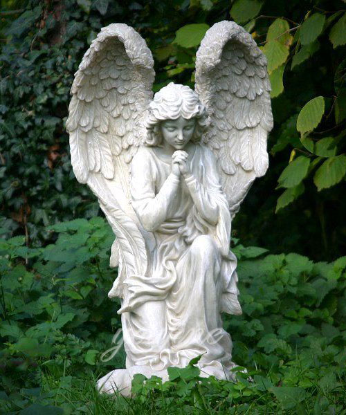 Kneeling angel statue figurines Marble Statues for decoration