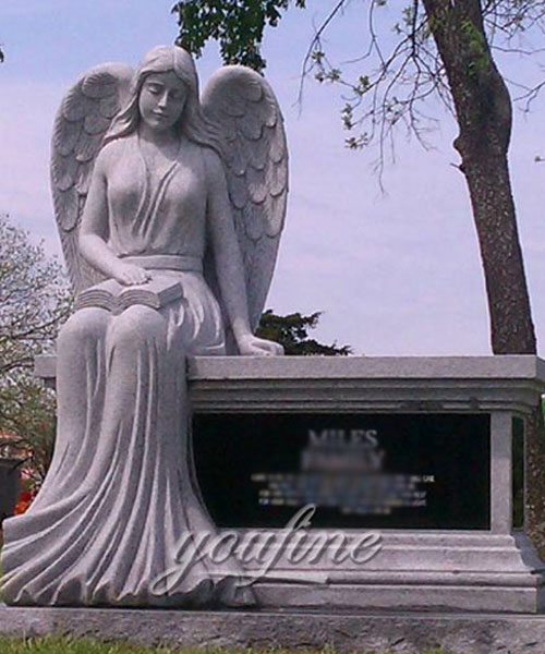 New Designs High Quality exquisite design angel burial monuments prices (2)